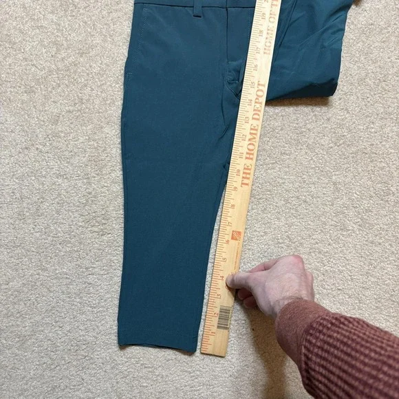 Vineyard Vines Pants Boys 4 Charleston Green Performance Breaker Chino Stretch - Picture 8 of 12